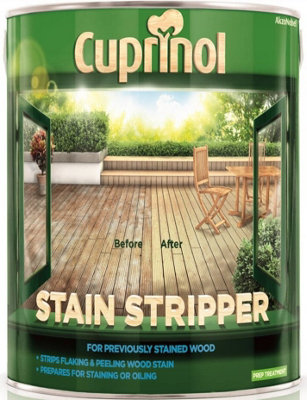 Cuprinol Stain Stripper For Previously Stained Wood - 2.5 Litres