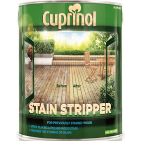 Cuprinol Stain Stripper For Previously Stained Wood, 2.5 Litres