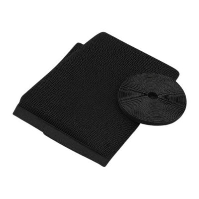 CUQOO Black Velcro Fly Window Screen, 150 x 130cm Curtain, Screen Mesh ...