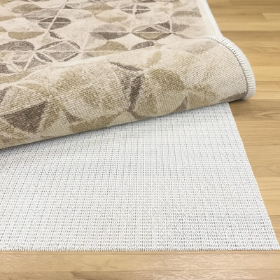 CUQOO Non Slip Rug Underlay 60 x 150cm Anti Slip Rug Pad for Floors and ...