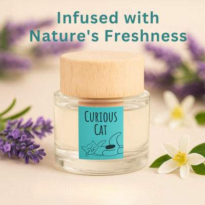 Curious Cat Odour Neutralising Diffuser Fresh Lavender & Neroli No ...