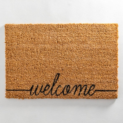 Curly Welcome doormat - Regular 60x40cm