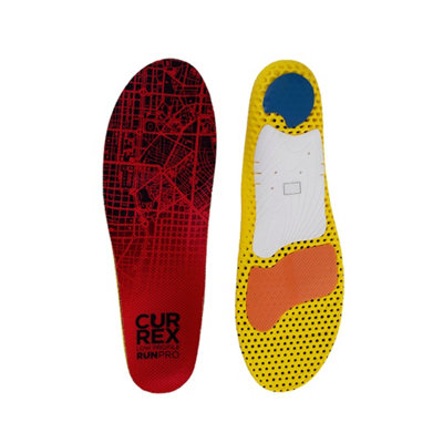 CURREX RUNPRO LOW PROFILE DYNAMIC RUNNING SHOE INSOLES - XL