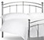 Curved Metal High End Bed Frame - Double 4ft 6" (135cm)