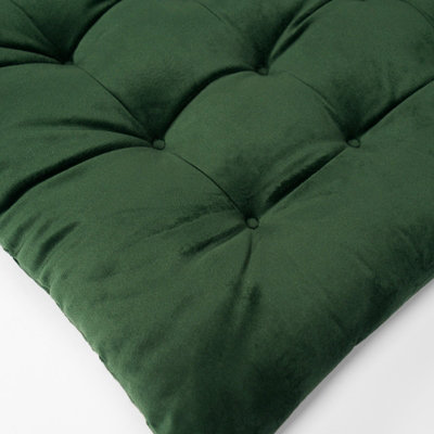 Cushion Seat Pads 4 Pack Matte Velvet Dining Chair Riser Booster - 9