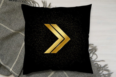 Cushions - Arrow gold (Cushion) / 45cm x 45cm