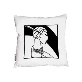 Cushions - Art Deco Fashion Beauty (Cushion) / 45cm x 45cm