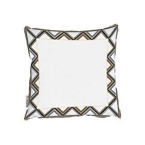 Cushions - Art Deco Patterned Border (Cushion) / 45cm x 45cm