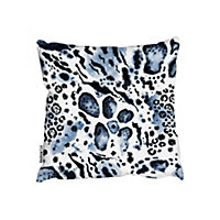 Cushions - Blue Leopard Print (Cushion) / 45cm x 45cm
