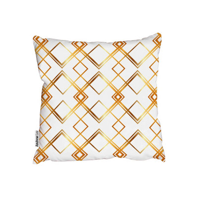 Cushions Elegant gold frame (Cushion) / 45cm x 45cm DIY at B&Q