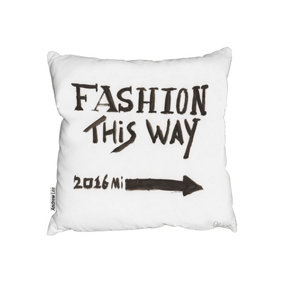 Cushions - Fashion This Way (Cushion) / 60cm x 60cm