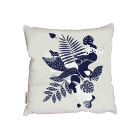Cushions - Floral geometric elements (Cushion) / 60cm x 60cm