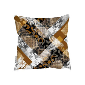 Cushions - Geometric Snake Skin & Patterns (Cushion) / 60cm x 60cm