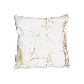 Cushions - Golden Marble (Cushion) / 45cm x 45cm