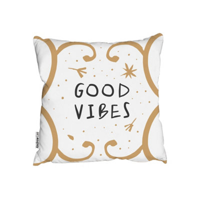 Diy good vibes 2025 pillow