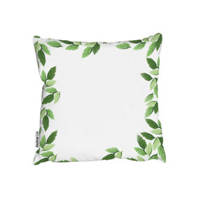 Cushions - Green Border (Cushion) / 45cm x 45cm
