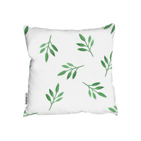 Cushions - Green Leaf (Cushion) / 60cm x 60cm
