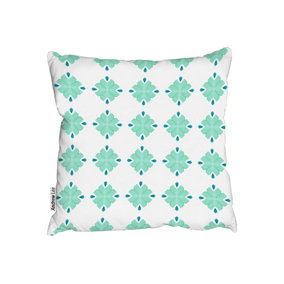 Cushions - Green uncommon boho chic summer design (Cushion) / 45cm x 45cm