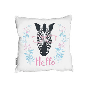Cushions - Hello Zebra (Cushion) / 60cm x 60cm