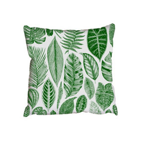 Cushions - leaves mash up (Cushion) / 45cm x 45cm