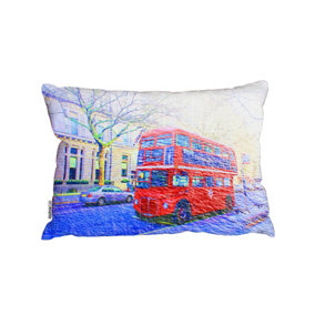 Cushions - london bus red (Cushion) / 45cm x 30cm