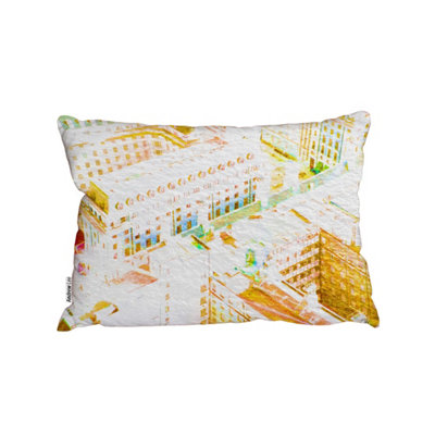 Cushions - LONDON ROOF TOPS ORANGE (Cushion) / 45cm x 30cm