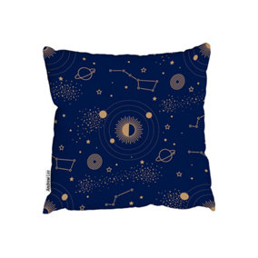 Cushions - magic night sky map (Cushion) / 60cm x 60cm