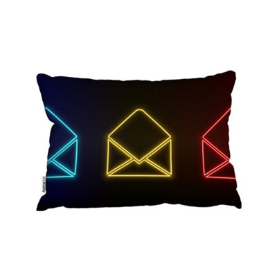 Cushions - Neon email set (Cushion) / 45cm x 30cm