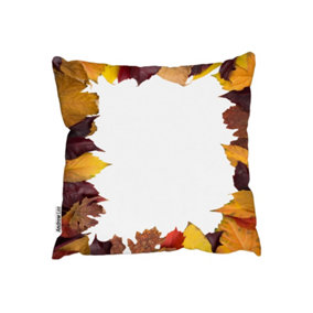 Cushions - Orange & Purple Autumn (Cushion) / 60cm x 60cm
