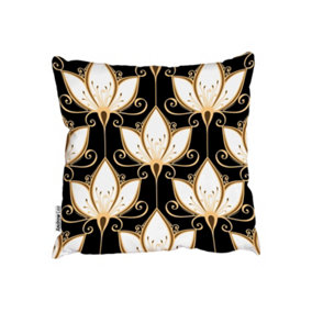 Cushions - Ornate Floral Pattern (Cushion) / 45cm x 45cm
