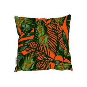 Cushions - Palms, monstera, passion fruit (Cushion) / 45cm x 45cm