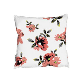 Cushions - Pink Flowers (Cushion) / 45cm x 45cm