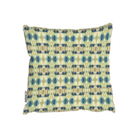 Cushions - Psychedelic Geometric Pattern (Cushion) / 60cm x 60cm