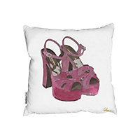 Cushions - Purple High Heels (Cushion) / 60cm x 60cm
