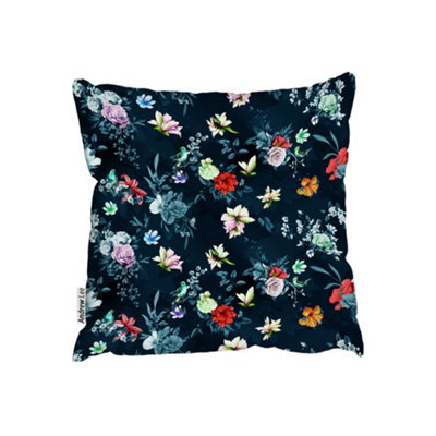 Cushions - Roses & Other Bright Flowers (Cushion) / 60cm x 60cm
