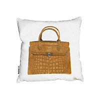 Cushions - Stylish Brown Bag (Cushion) / 60cm x 60cm