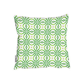 Cushions - swimwear fabric Green alluring boho chic (Cushion) / 45cm x 45cm