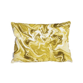 Cushions - Swirly gold gloss (Cushion) / 45cm x 30cm