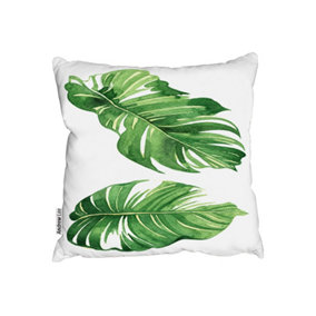 Cushions - Twin Botanical Leaves (Cushion) / 60cm x 60cm