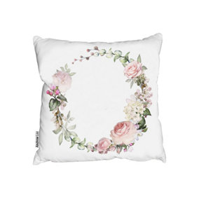 Cushions - Watercolour Flowers (Cushion) / 45cm x 45cm