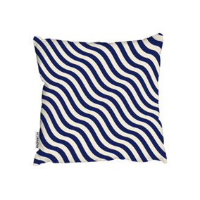 Cushions - Wavey Lines (Cushion) / 45cm x 45cm