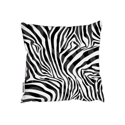 Cushions Zebra print texture (Cushion) / 45cm x 45cm DIY at B&Q