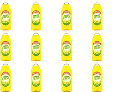 Cussons Morning Fresh Lemon Washing Up Liquid 675ml (Pack of 12)