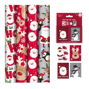 120 Sheets Christmas Tissue Paper Assorted Patterns Santa Printed Holiday  Wrapping Paper for Xmas Holiday Birthday Wedding DIY Crafts (20 x 14  Inches) - Tissue Paper