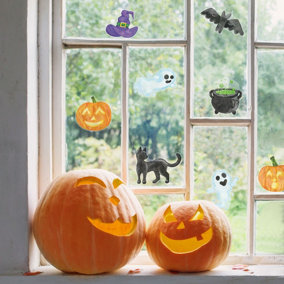 Cute Halloween Window Stickers