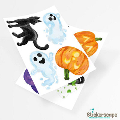 Cute Halloween Window Stickers