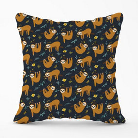 Cute Sloths Outdoor Cushion 45cm x 45cm