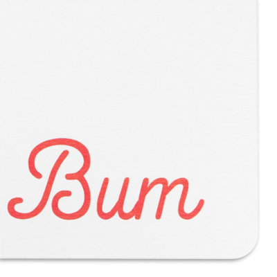 Cutie Bum White Stone Non Slip Bath Mat - 4