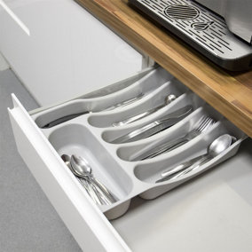 Cutlery Drawer Tray - 6 Compartments