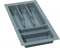 Cutlery tray PRO, grey, 300mm (230mmx490mm)